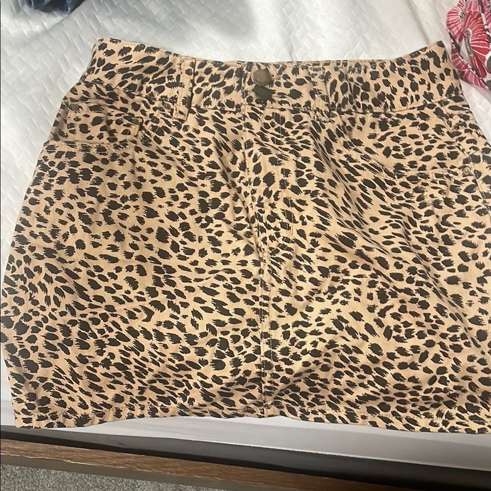 Billabong multicolored mini pencil skirt